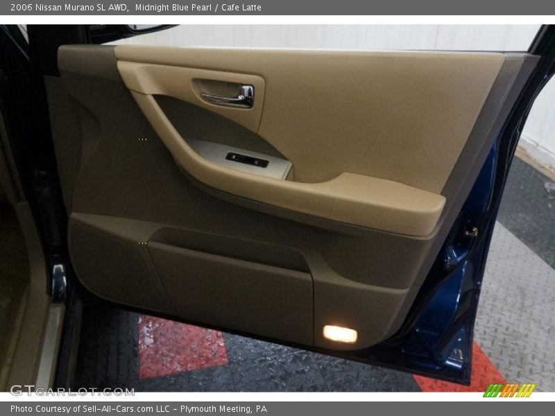 Midnight Blue Pearl / Cafe Latte 2006 Nissan Murano SL AWD