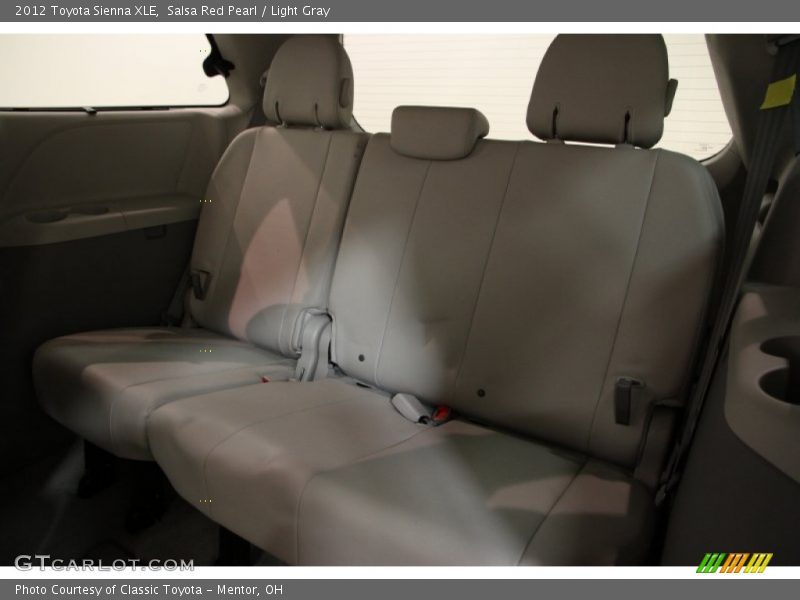 Salsa Red Pearl / Light Gray 2012 Toyota Sienna XLE