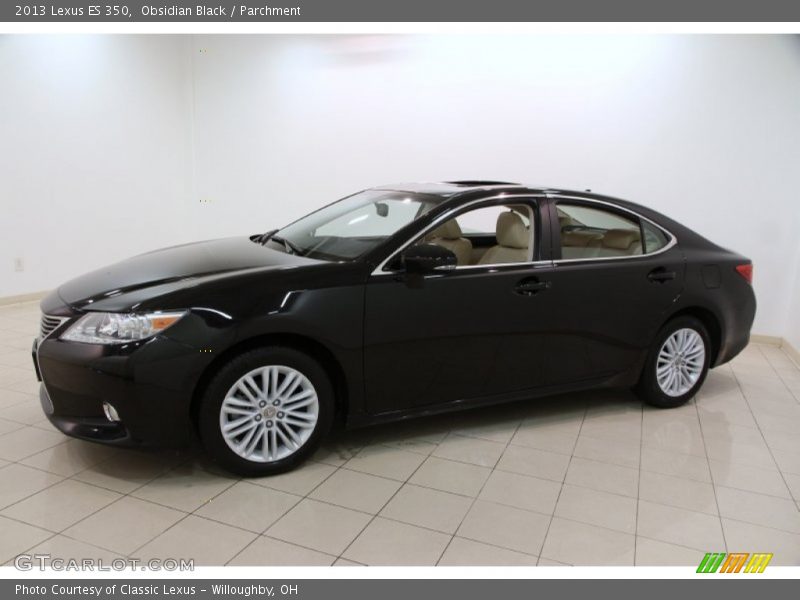 Obsidian Black / Parchment 2013 Lexus ES 350