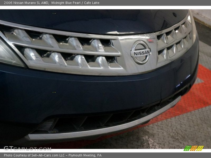 Midnight Blue Pearl / Cafe Latte 2006 Nissan Murano SL AWD
