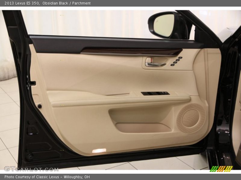 Obsidian Black / Parchment 2013 Lexus ES 350