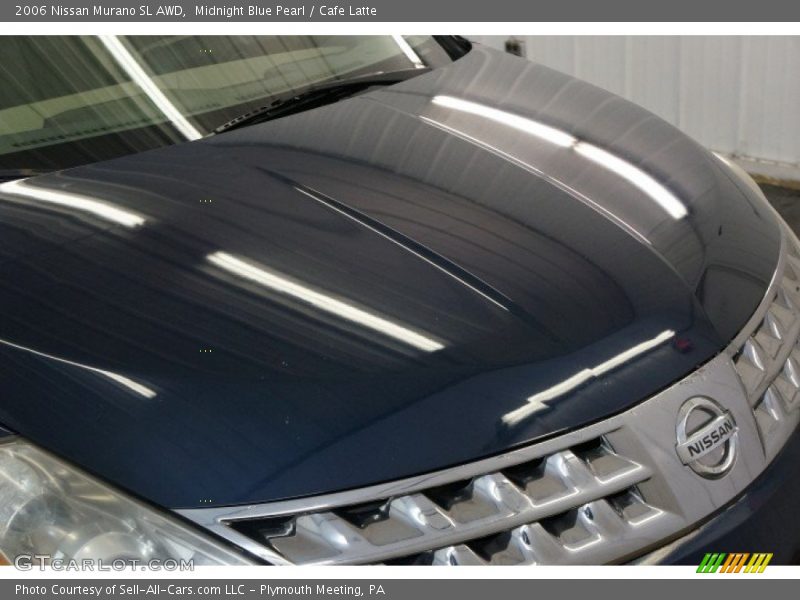 Midnight Blue Pearl / Cafe Latte 2006 Nissan Murano SL AWD