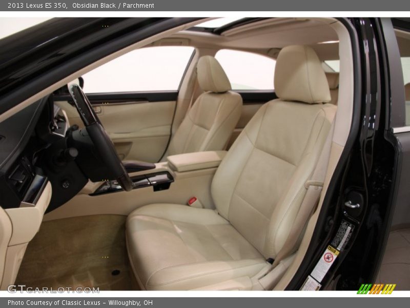 Obsidian Black / Parchment 2013 Lexus ES 350