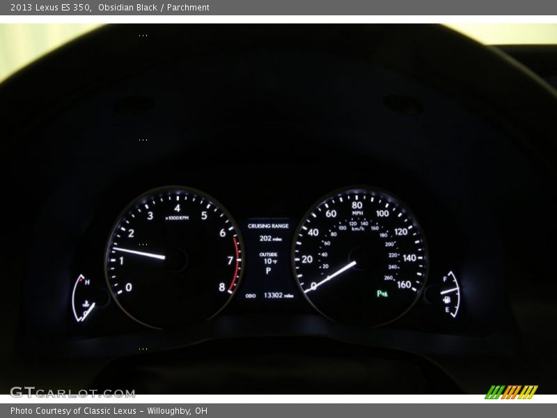 Obsidian Black / Parchment 2013 Lexus ES 350