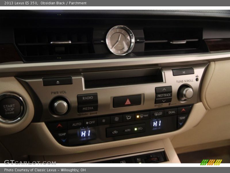 Obsidian Black / Parchment 2013 Lexus ES 350
