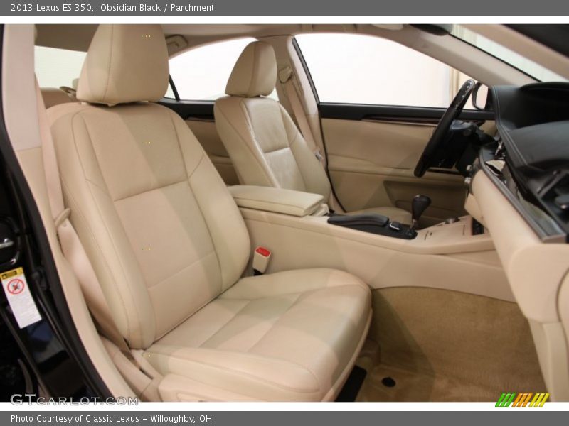 Obsidian Black / Parchment 2013 Lexus ES 350