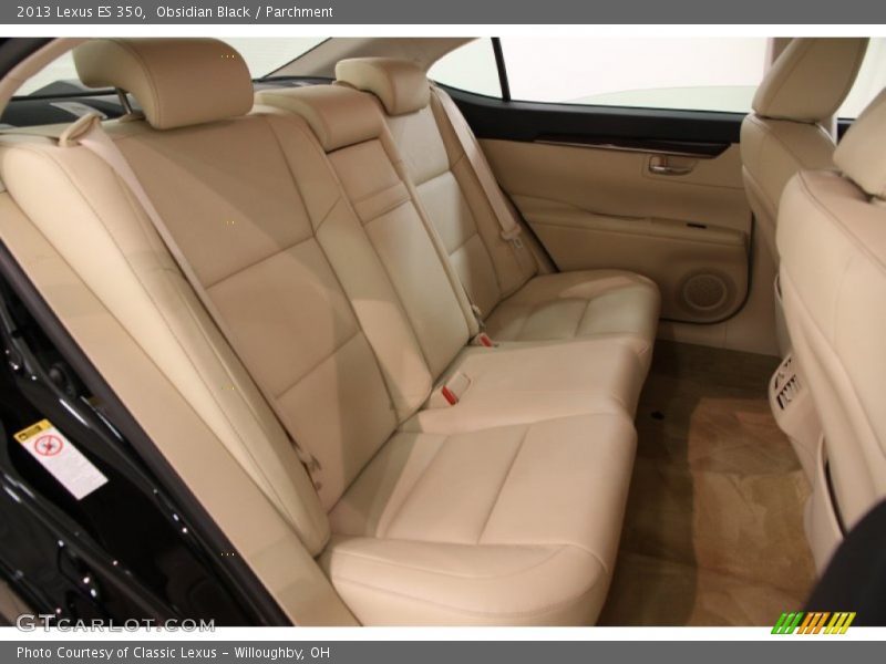 Obsidian Black / Parchment 2013 Lexus ES 350