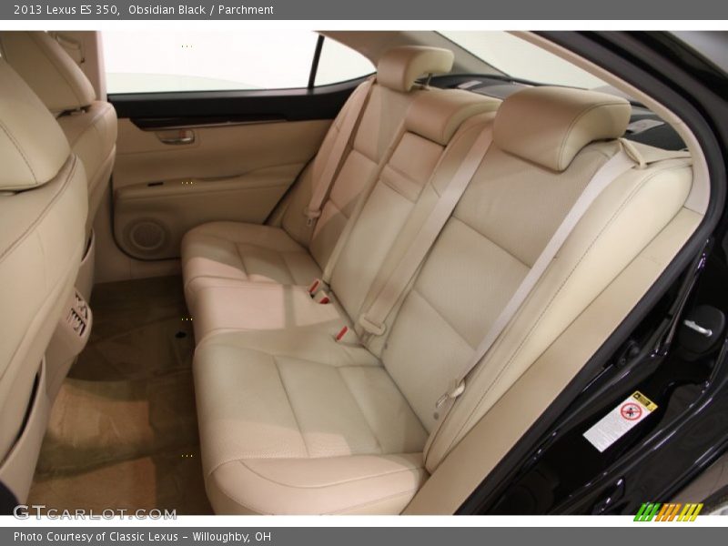 Obsidian Black / Parchment 2013 Lexus ES 350
