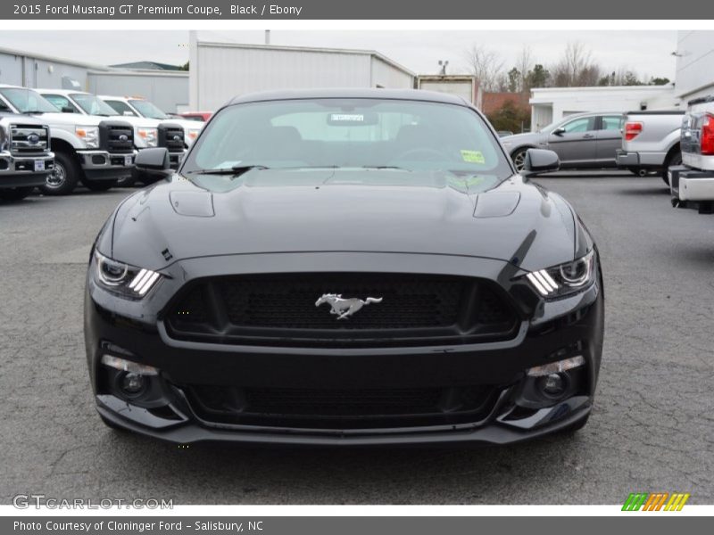 Black / Ebony 2015 Ford Mustang GT Premium Coupe
