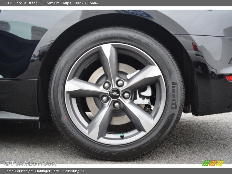 Black / Ebony 2015 Ford Mustang GT Premium Coupe