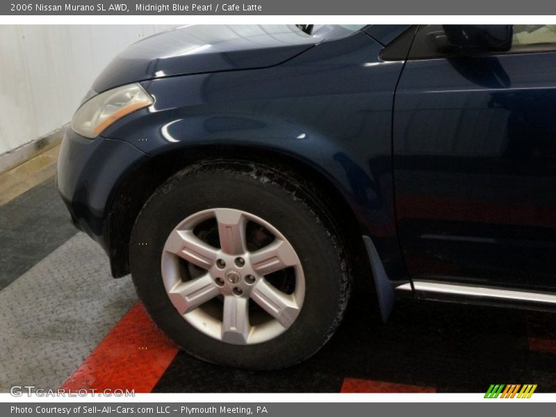 Midnight Blue Pearl / Cafe Latte 2006 Nissan Murano SL AWD