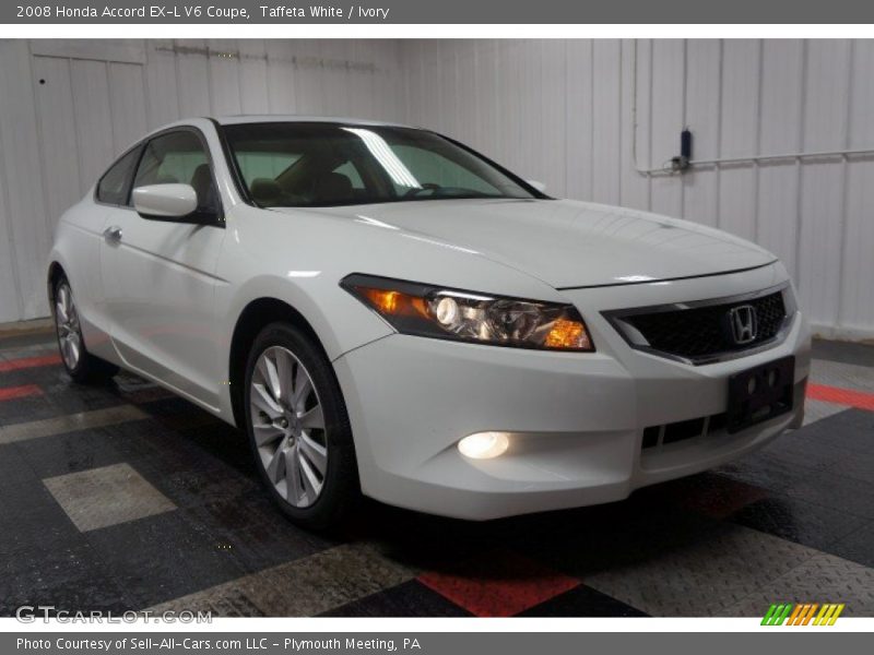 Taffeta White / Ivory 2008 Honda Accord EX-L V6 Coupe