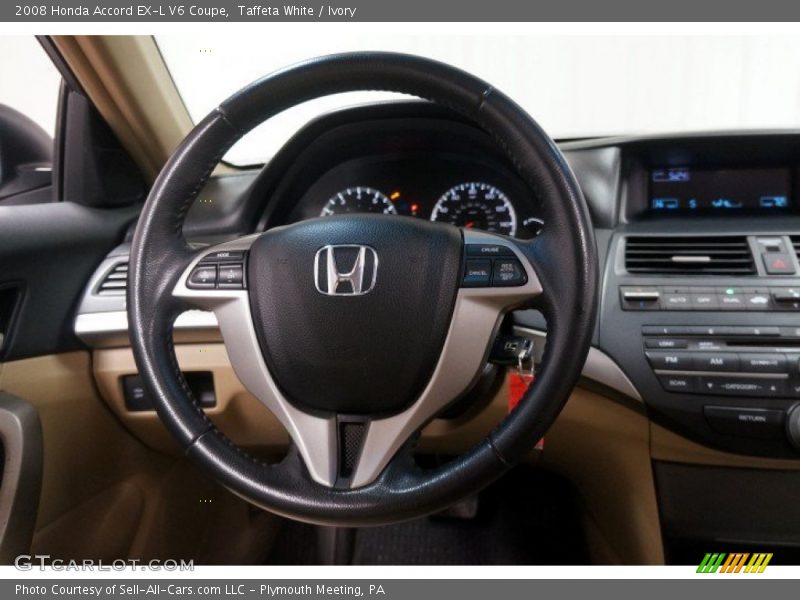 Taffeta White / Ivory 2008 Honda Accord EX-L V6 Coupe