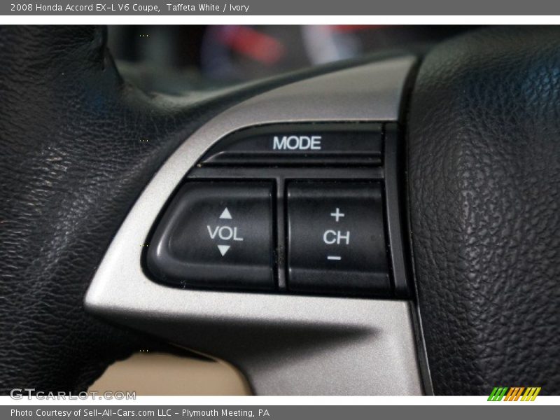 Taffeta White / Ivory 2008 Honda Accord EX-L V6 Coupe