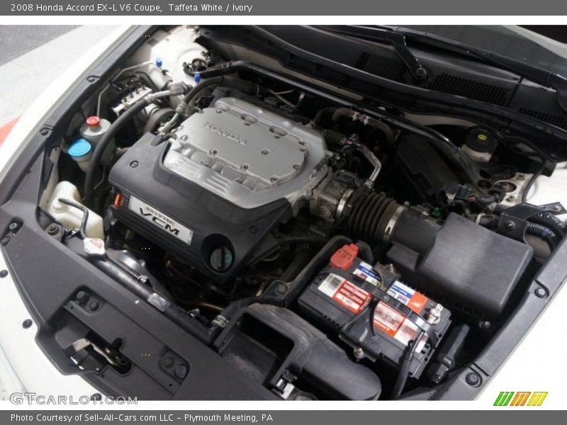 Taffeta White / Ivory 2008 Honda Accord EX-L V6 Coupe