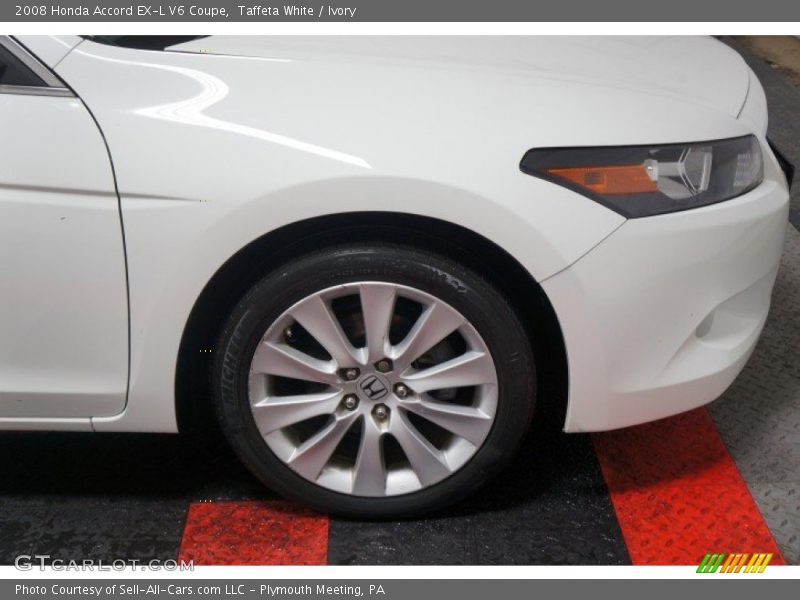 Taffeta White / Ivory 2008 Honda Accord EX-L V6 Coupe
