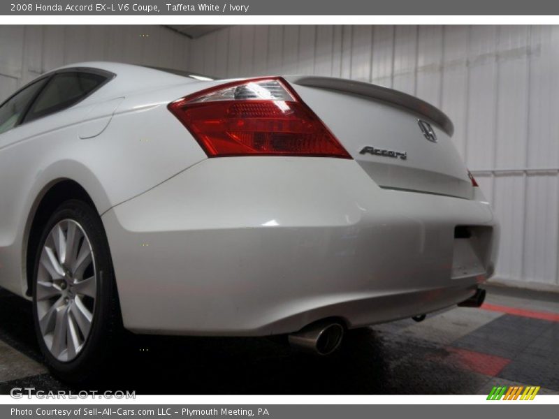 Taffeta White / Ivory 2008 Honda Accord EX-L V6 Coupe