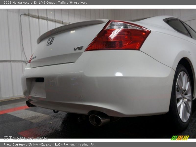 Taffeta White / Ivory 2008 Honda Accord EX-L V6 Coupe