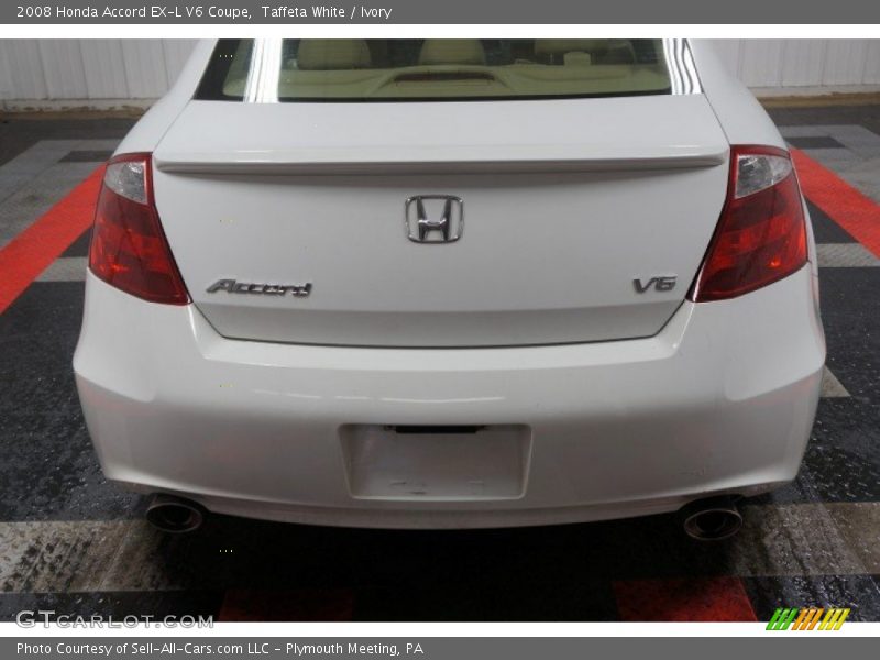 Taffeta White / Ivory 2008 Honda Accord EX-L V6 Coupe