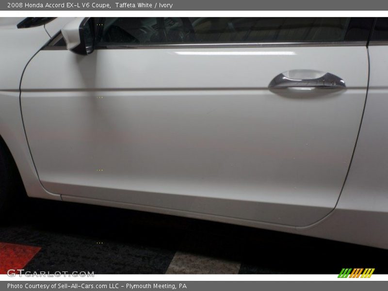 Taffeta White / Ivory 2008 Honda Accord EX-L V6 Coupe