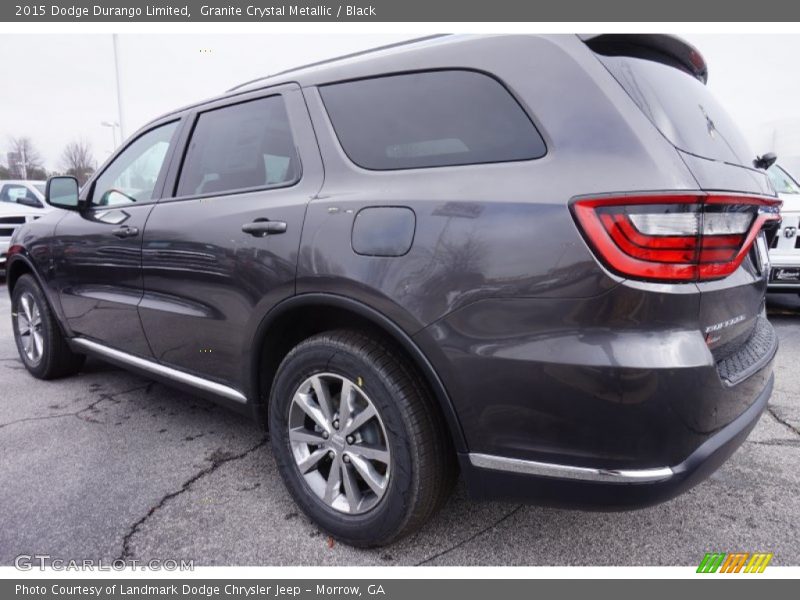 Granite Crystal Metallic / Black 2015 Dodge Durango Limited
