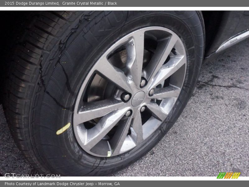 Granite Crystal Metallic / Black 2015 Dodge Durango Limited
