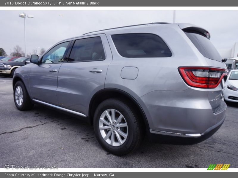 Billet Silver Metallic / Black 2015 Dodge Durango SXT