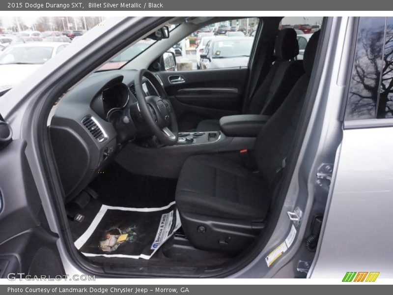 Billet Silver Metallic / Black 2015 Dodge Durango SXT