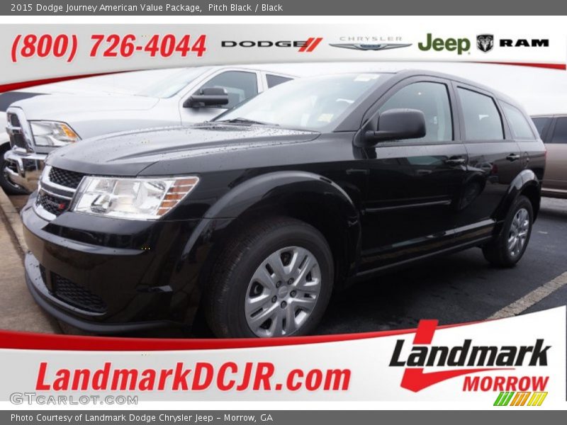 Pitch Black / Black 2015 Dodge Journey American Value Package