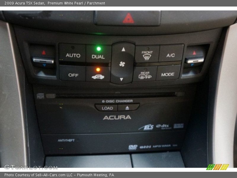 Premium White Pearl / Parchment 2009 Acura TSX Sedan
