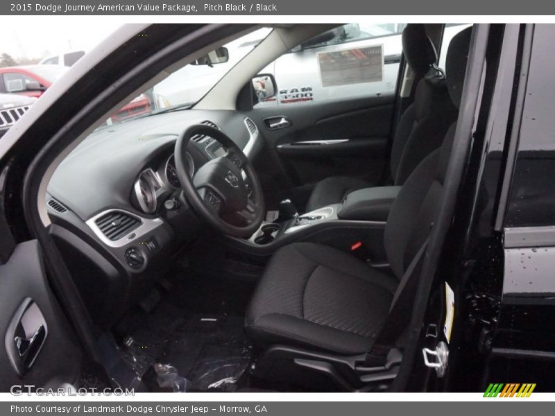 Pitch Black / Black 2015 Dodge Journey American Value Package