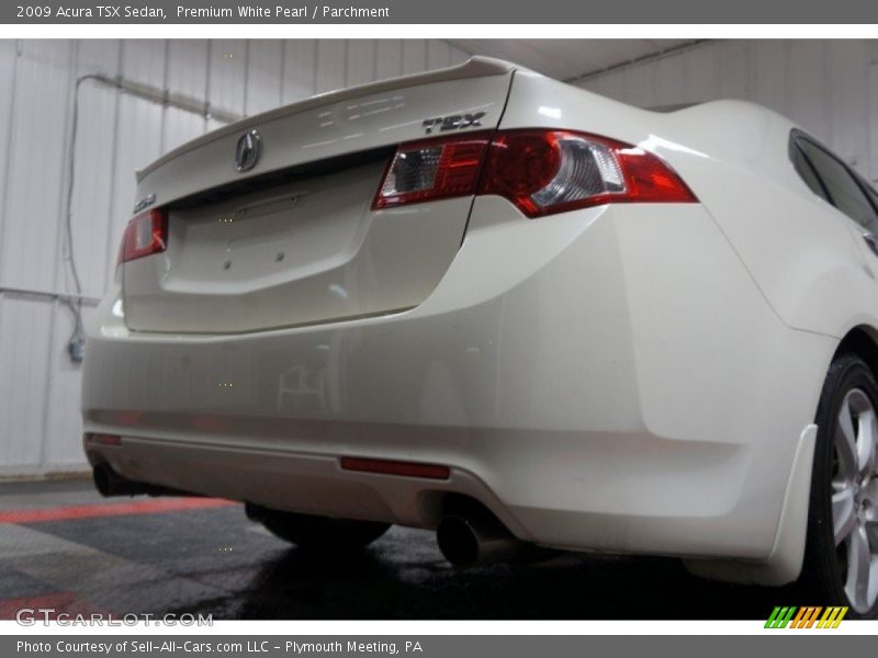 Premium White Pearl / Parchment 2009 Acura TSX Sedan