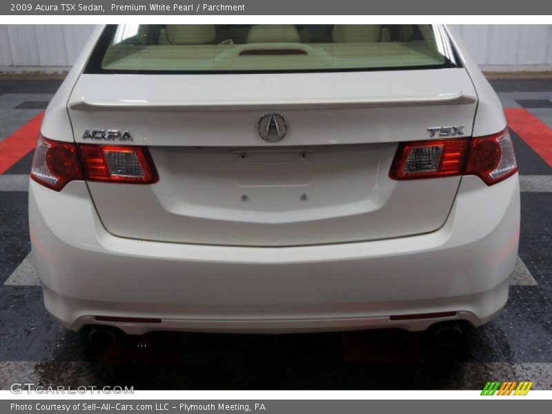 Premium White Pearl / Parchment 2009 Acura TSX Sedan