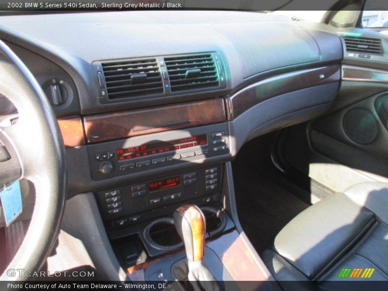 Sterling Grey Metallic / Black 2002 BMW 5 Series 540i Sedan