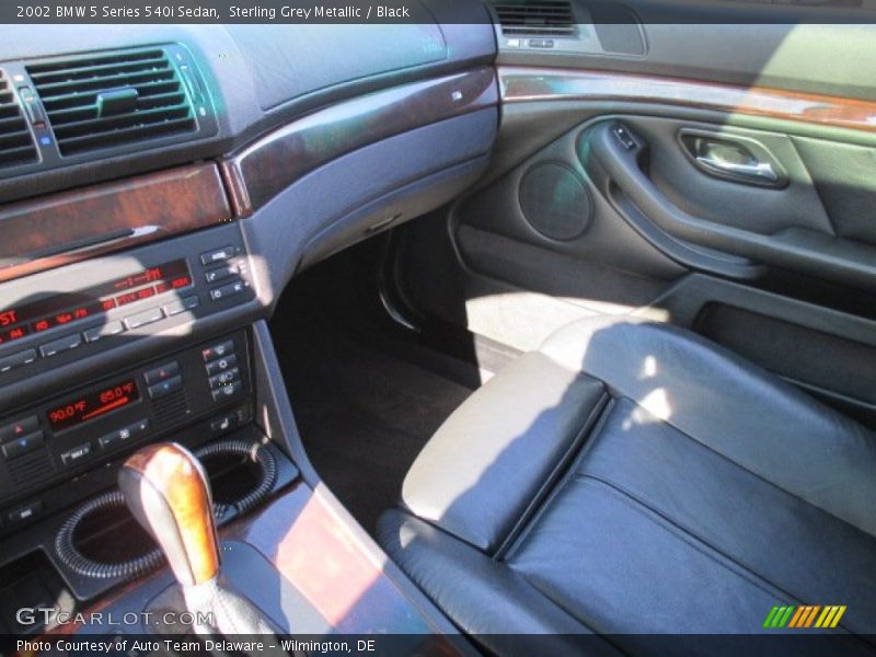 Sterling Grey Metallic / Black 2002 BMW 5 Series 540i Sedan