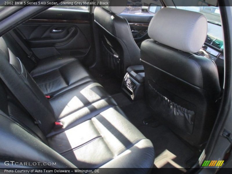 Sterling Grey Metallic / Black 2002 BMW 5 Series 540i Sedan