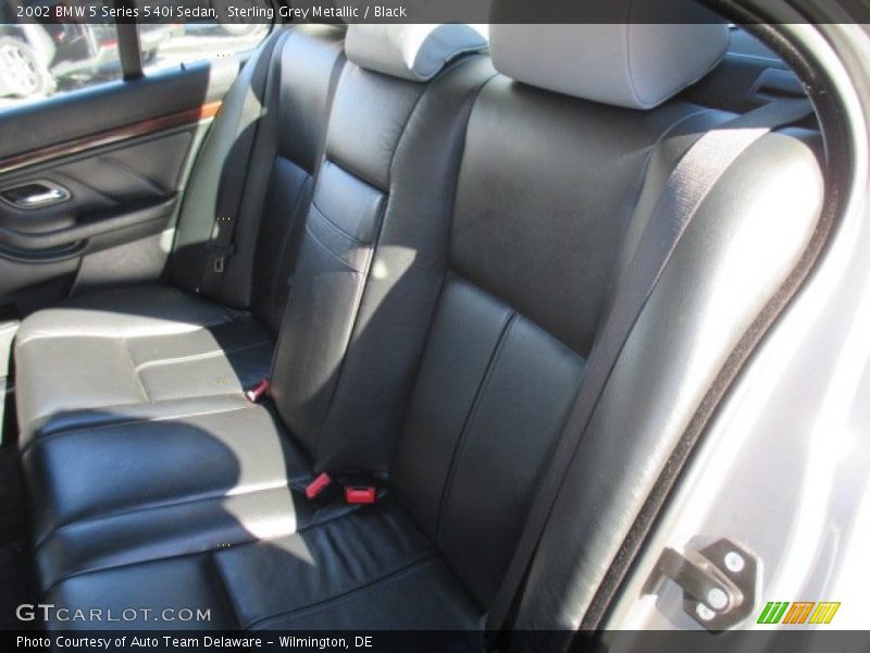 Sterling Grey Metallic / Black 2002 BMW 5 Series 540i Sedan