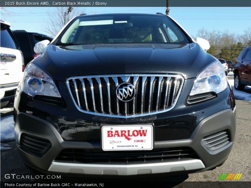 Carbon Black Metallic / Ebony 2015 Buick Encore AWD