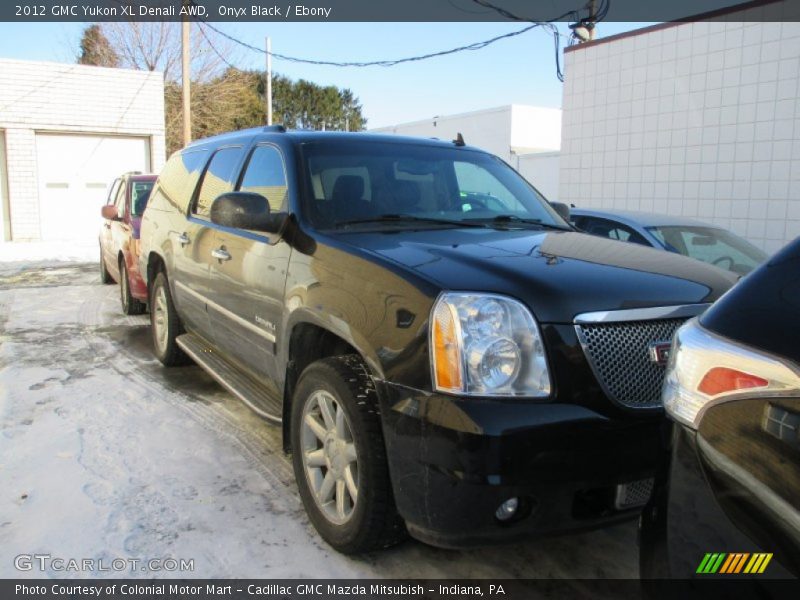 Onyx Black / Ebony 2012 GMC Yukon XL Denali AWD