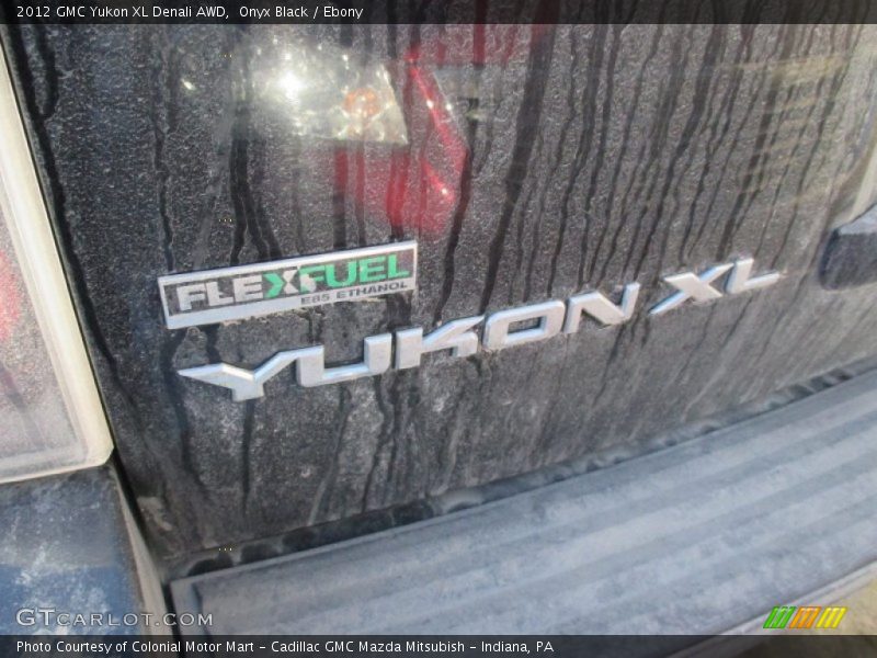 Onyx Black / Ebony 2012 GMC Yukon XL Denali AWD