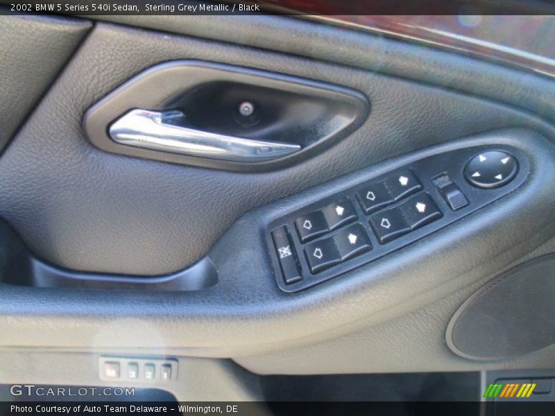 Sterling Grey Metallic / Black 2002 BMW 5 Series 540i Sedan