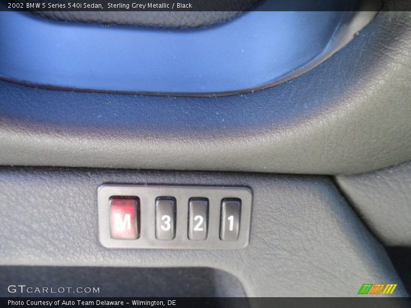 Sterling Grey Metallic / Black 2002 BMW 5 Series 540i Sedan