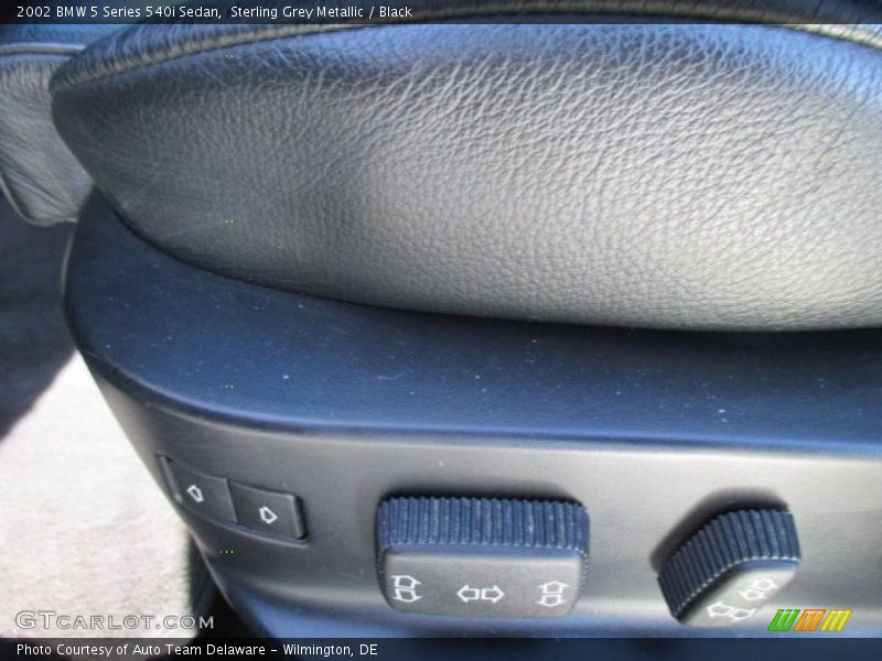 Sterling Grey Metallic / Black 2002 BMW 5 Series 540i Sedan