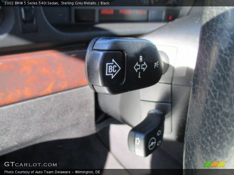 Sterling Grey Metallic / Black 2002 BMW 5 Series 540i Sedan
