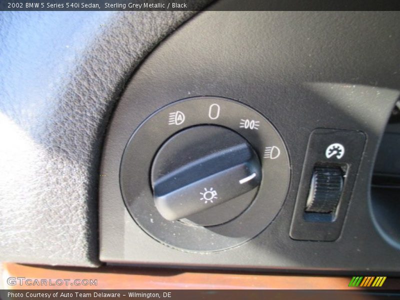 Sterling Grey Metallic / Black 2002 BMW 5 Series 540i Sedan