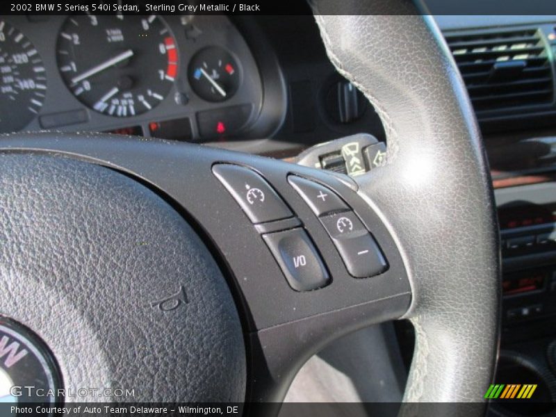 Sterling Grey Metallic / Black 2002 BMW 5 Series 540i Sedan