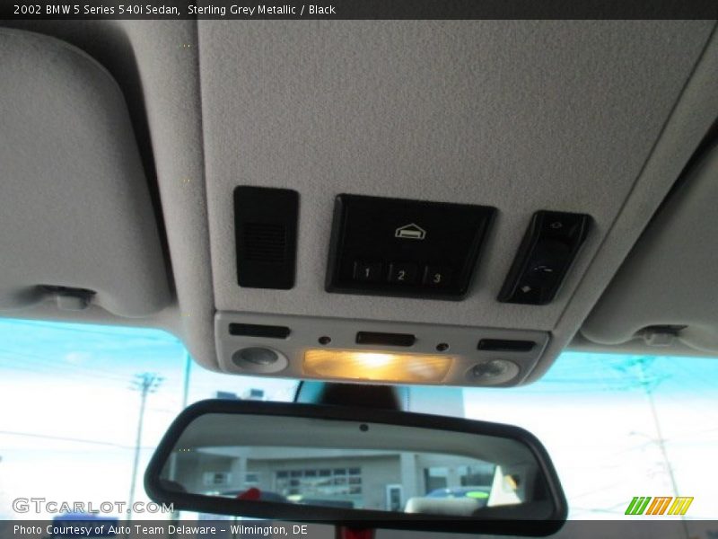 Sterling Grey Metallic / Black 2002 BMW 5 Series 540i Sedan