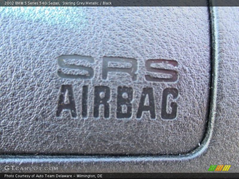 Sterling Grey Metallic / Black 2002 BMW 5 Series 540i Sedan