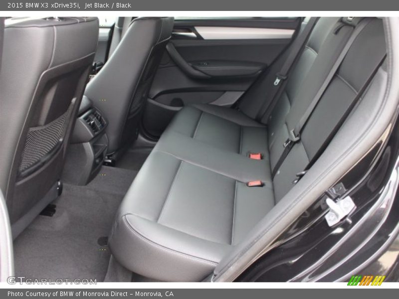 Jet Black / Black 2015 BMW X3 xDrive35i
