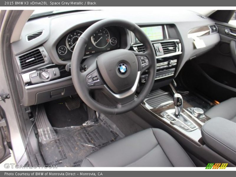  2015 X3 xDrive28i Black Interior